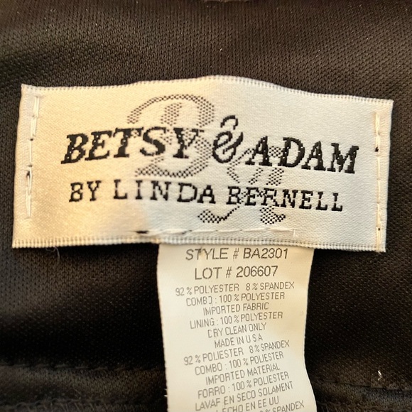 Timeless Black Formal with Cascading Ruffles. Size 10. - Picture 10 of 11